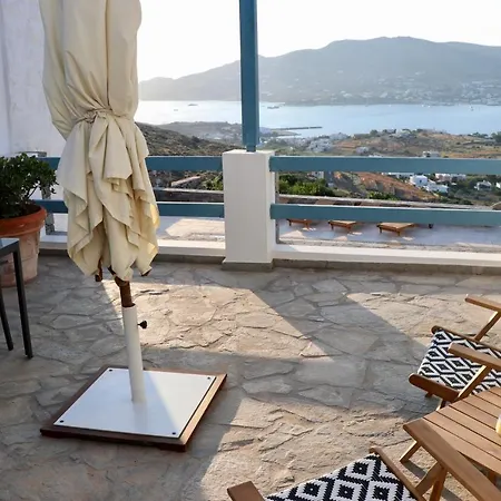 Syros With View And Pool Posidhonía